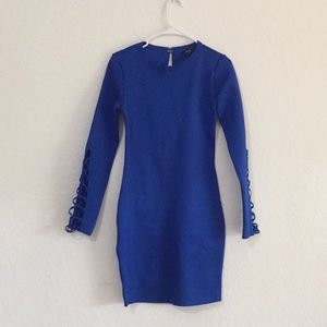 WOW couture Royal blue dress